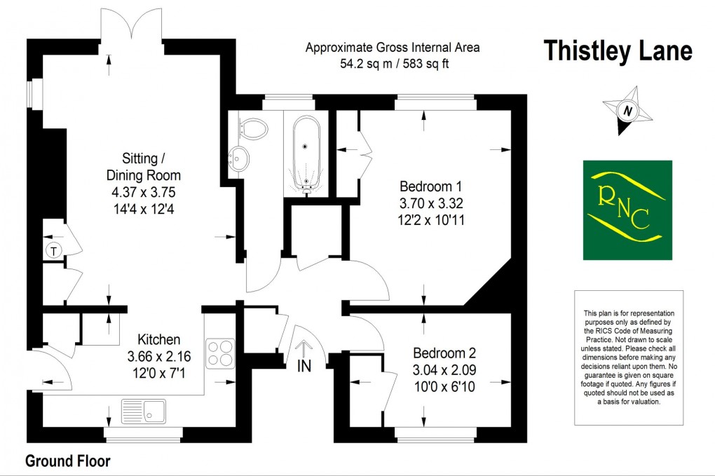 Floorplan for Thistley Lane, Cranleigh, GU6