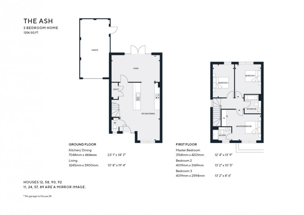 Floorplan for Exbury Crescent, Cranleigh