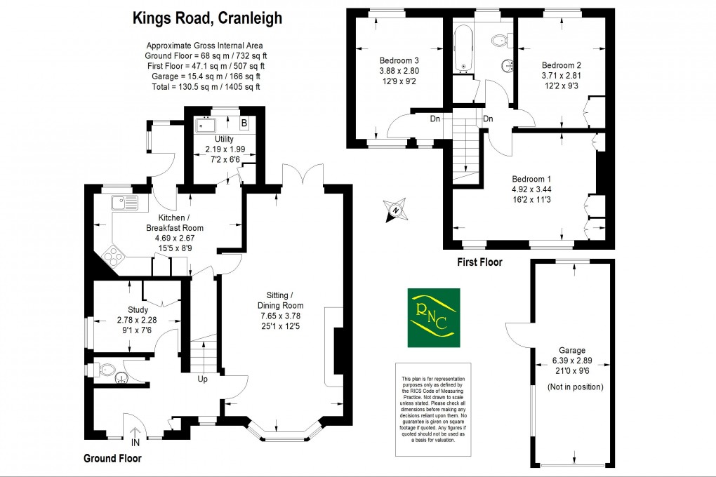 Floorplan for Kings Road, Cranleigh