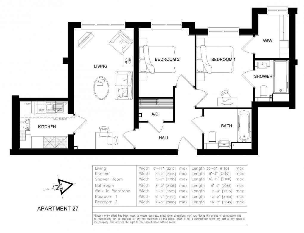 Floorplan for Manns Lodge, Central Cranleigh