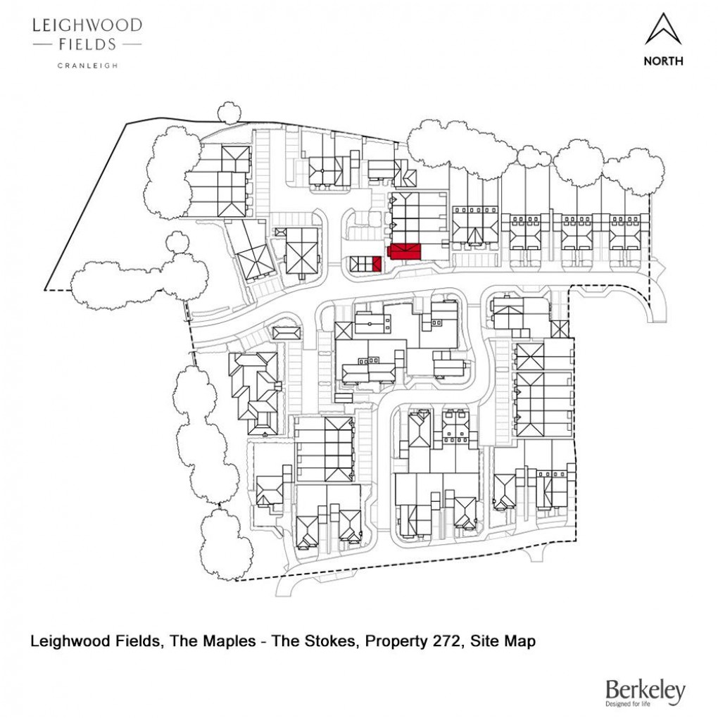 Floorplan for The Stokes, Leighwood Fields, Cranleigh
