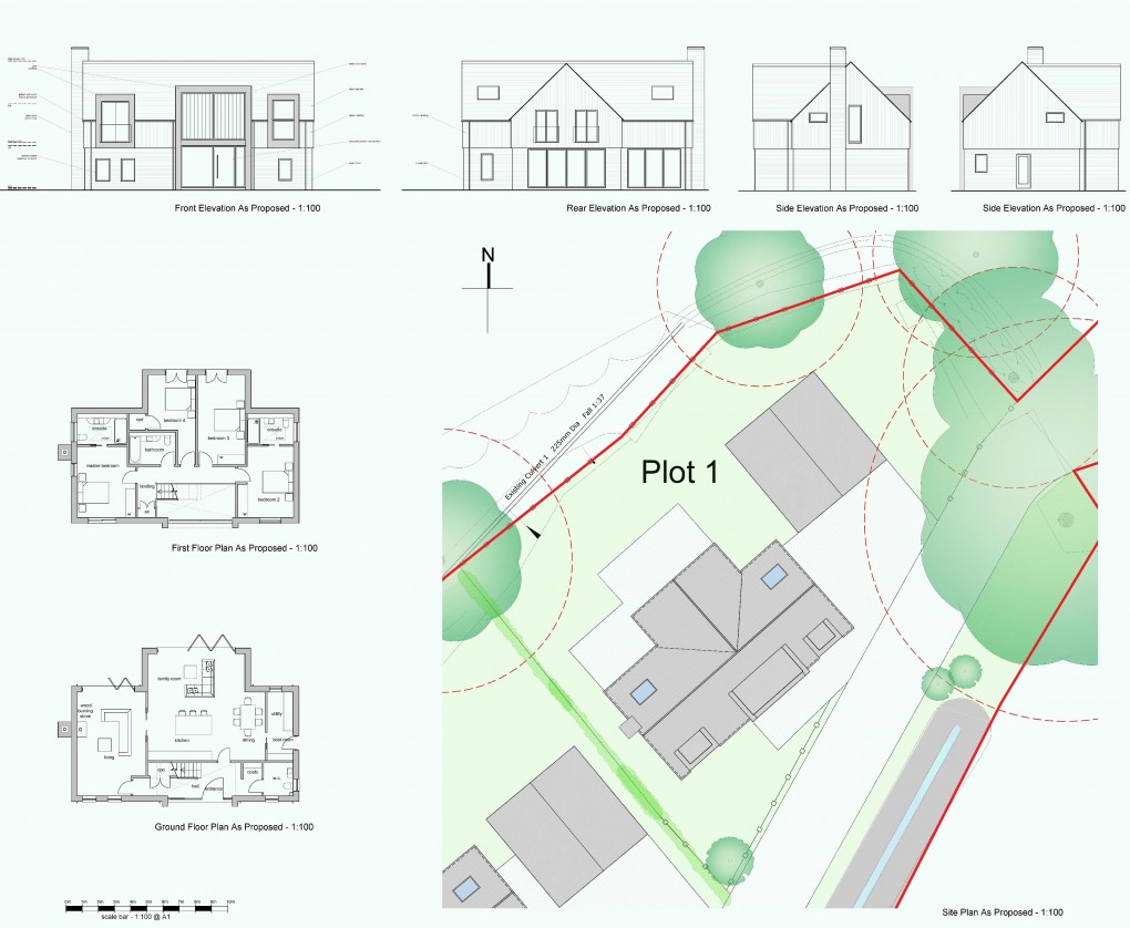 Floorplan for Wildwood Meadows, Surrey/Sussex border. Horsham and Guildford nearby