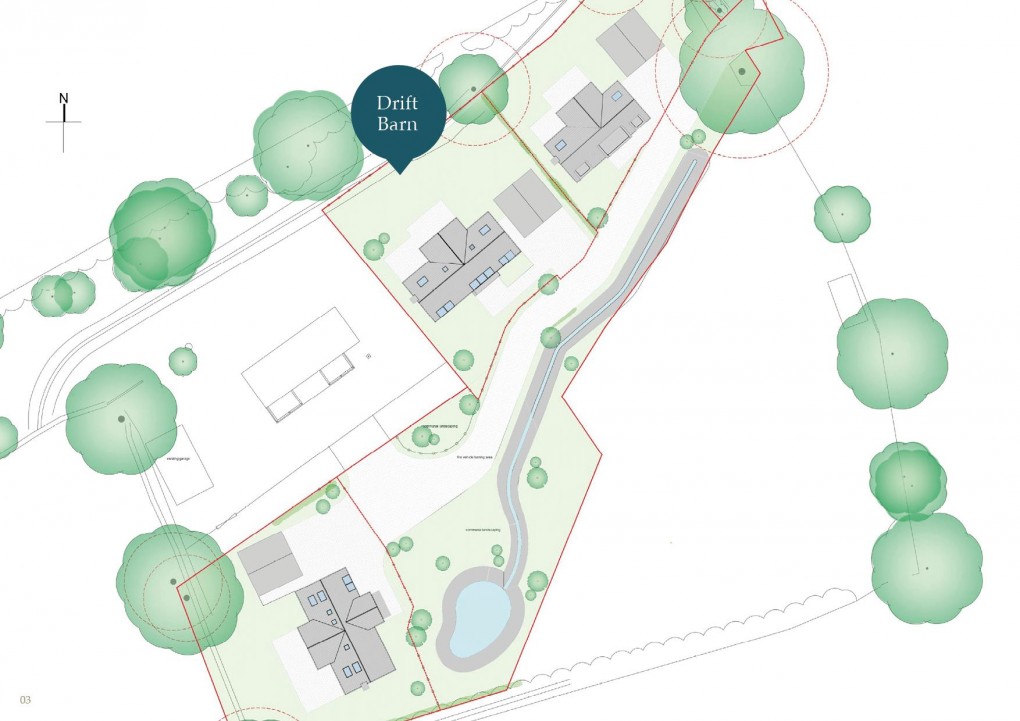 Floorplan for Wildwood Meadows, Surrey/Sussex border. Horsham and Guildford nearby