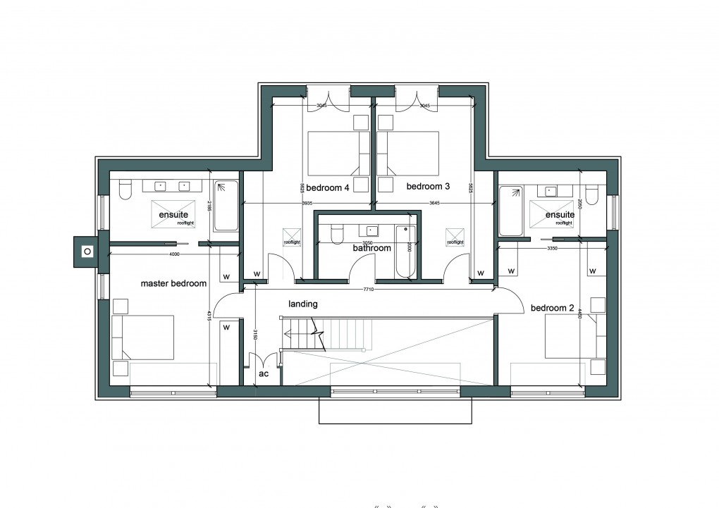 Floorplan for Wildwood Meadows, Surrey/Sussex border. Horsham and Guildford nearby