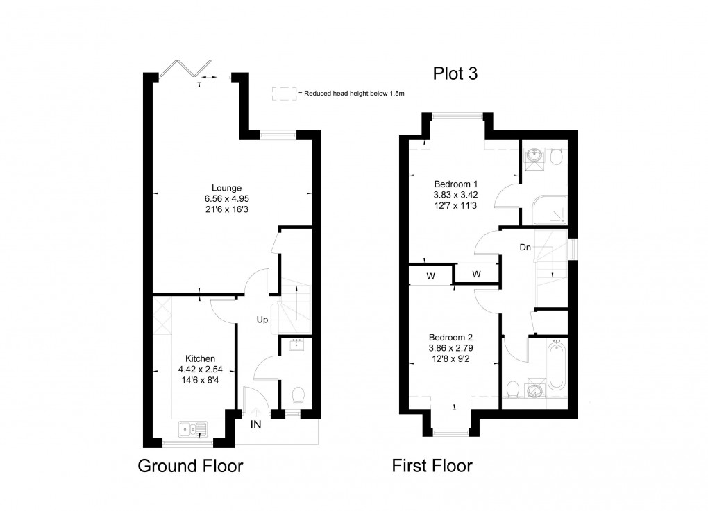 Floorplan for Fayre Fields, off Willetts Way, Loxwood