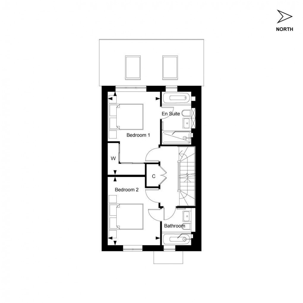 Floorplan for The Manderin, Leighwood Fields, Cranleigh