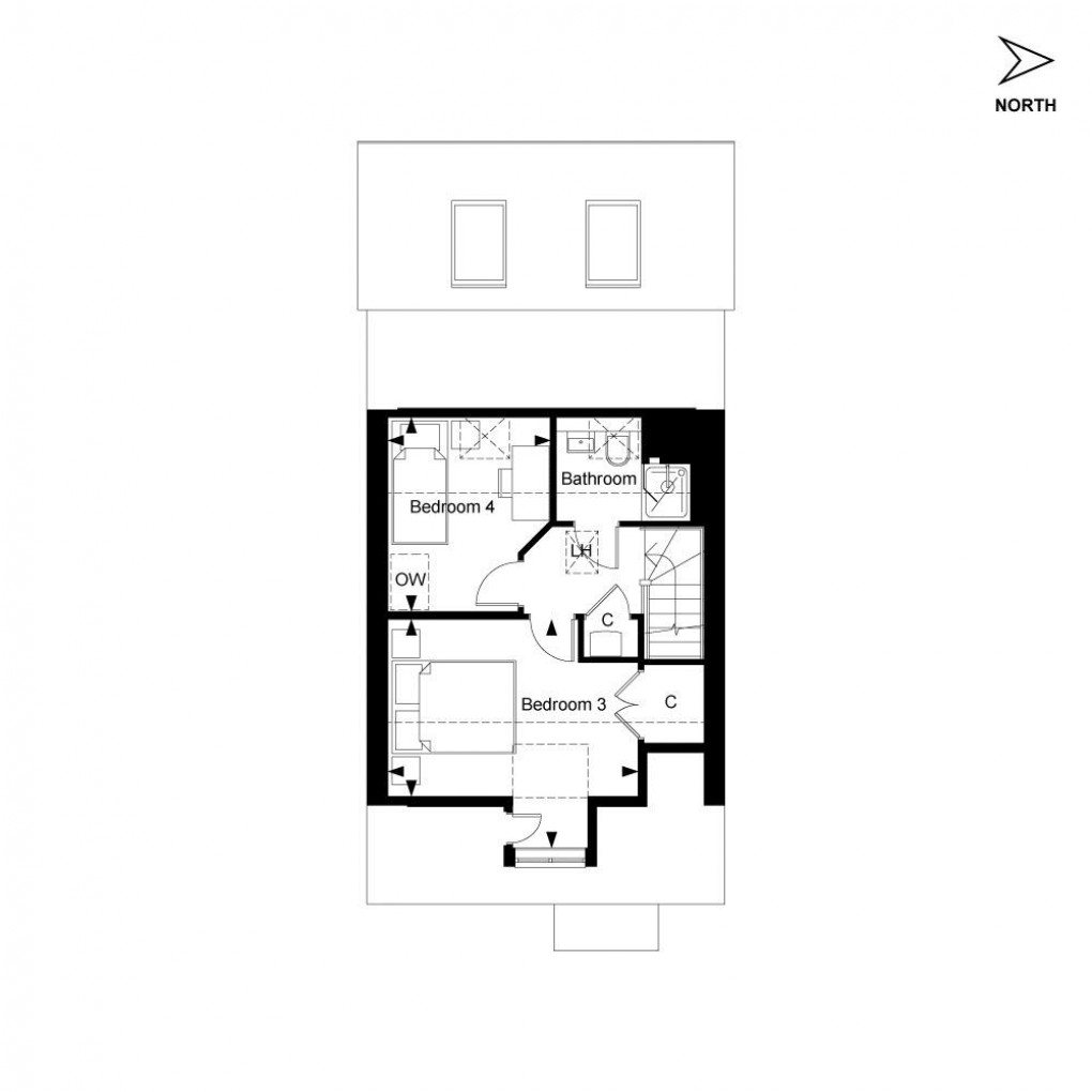 Floorplan for The Manderin, Leighwood Fields, Cranleigh