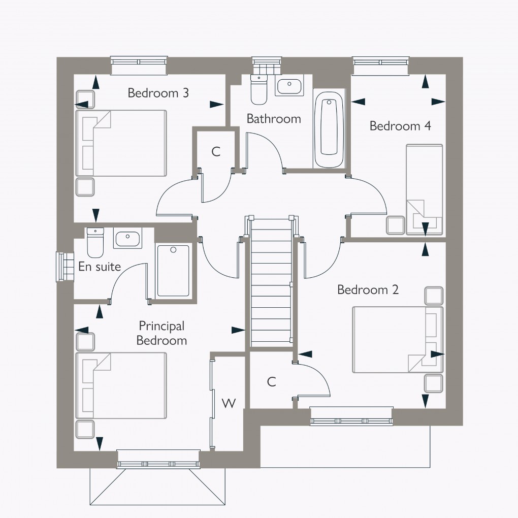 Floorplan for Furnace Drive, Alfold, Cranleigh, GU6