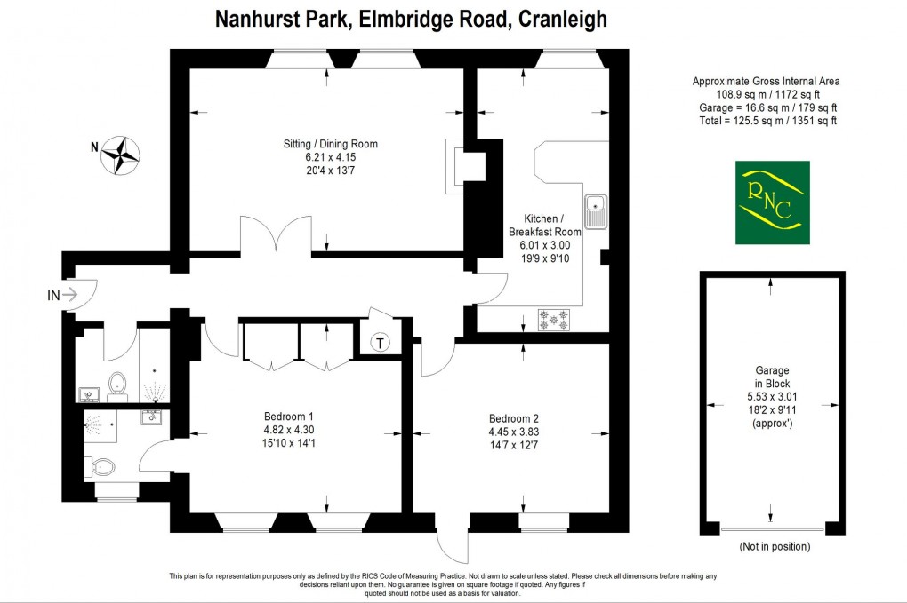 Floorplan for Elmbridge Road, Cranleigh, GU6
