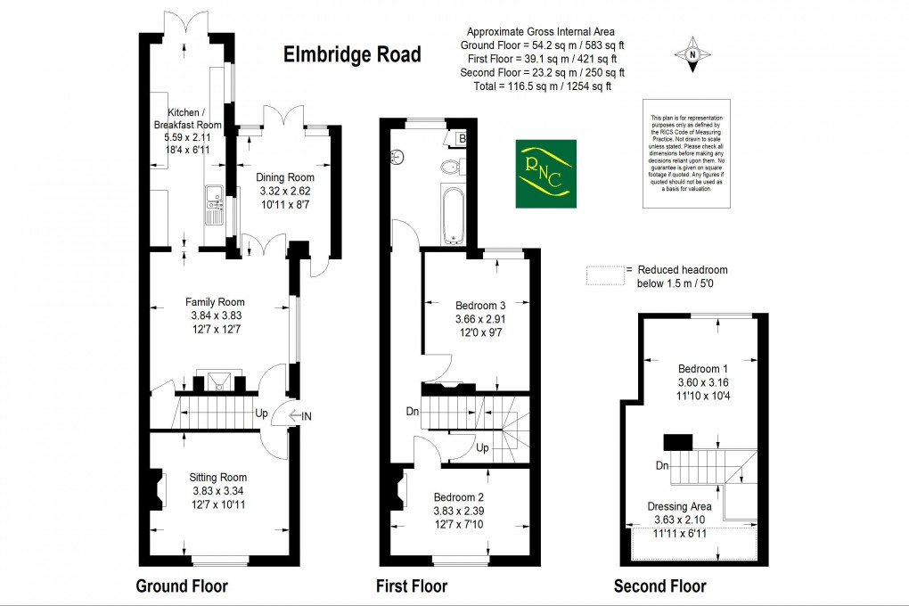 Floorplan for Elmbridge Road, Cranleigh