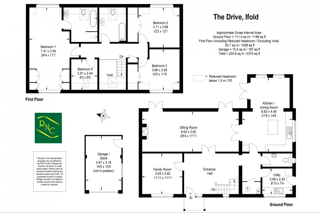 Floorplan for The Drive, Ifold