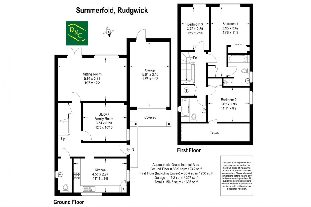Floorplan for Summerfold, Rudgwick, RH12