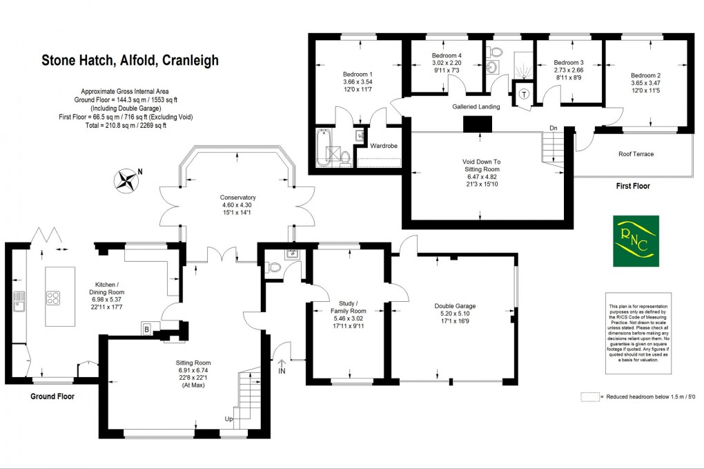 Floorplan for Stone Hatch, Alfold, GU6