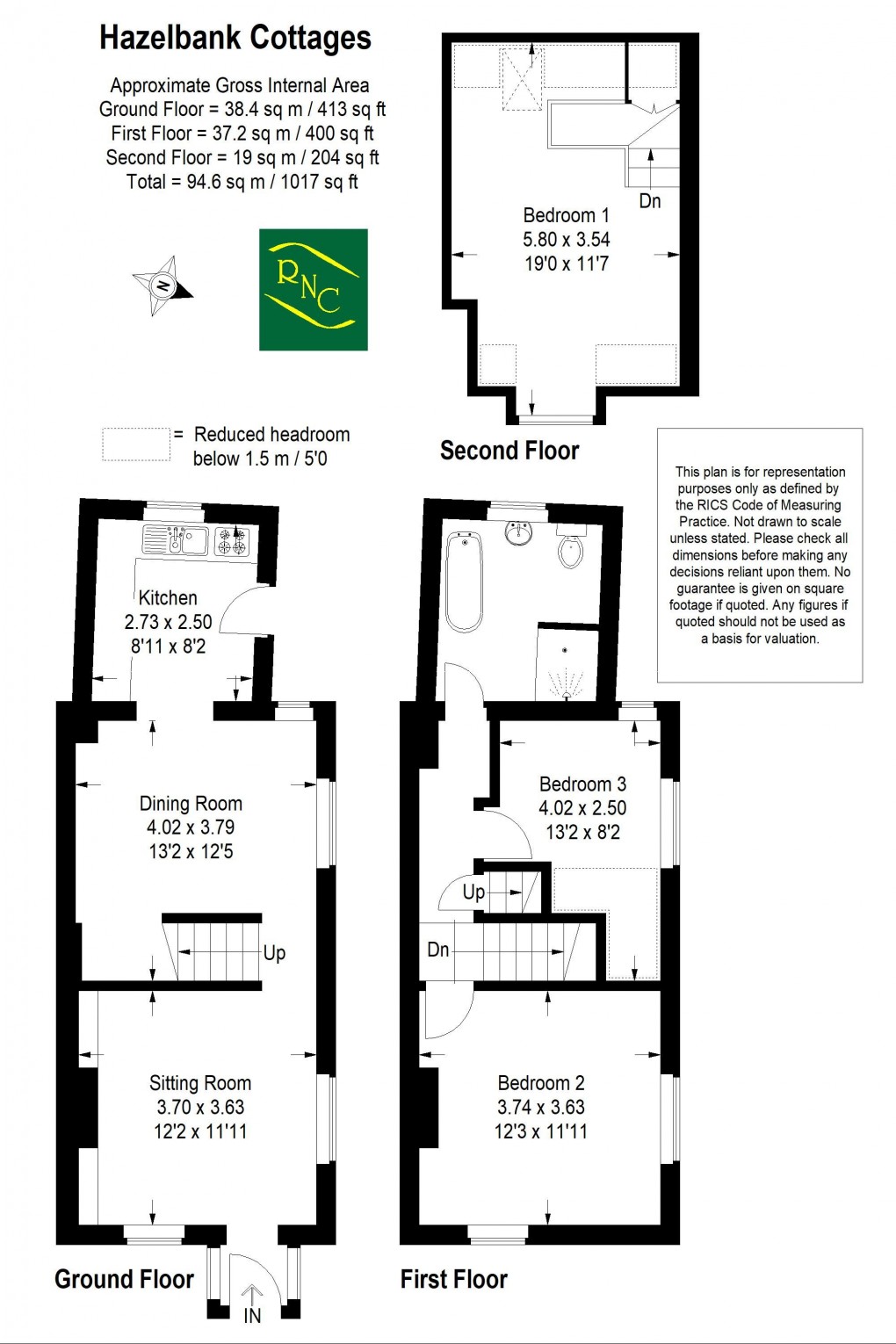 Floorplan for The Street, Ewhurst, GU6