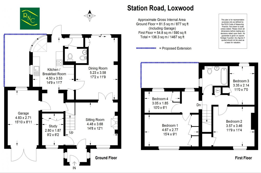 Floorplan for Station Road, Loxwood, RH14