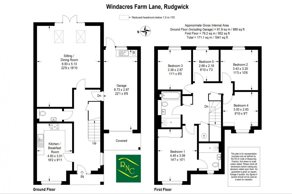 Floorplan for Windacres Farm Lane, Rudgwick, RH12