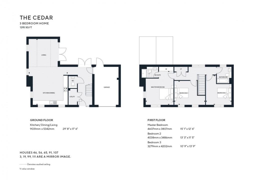 Floorplan for Rocket Road, Cranleigh, GU6