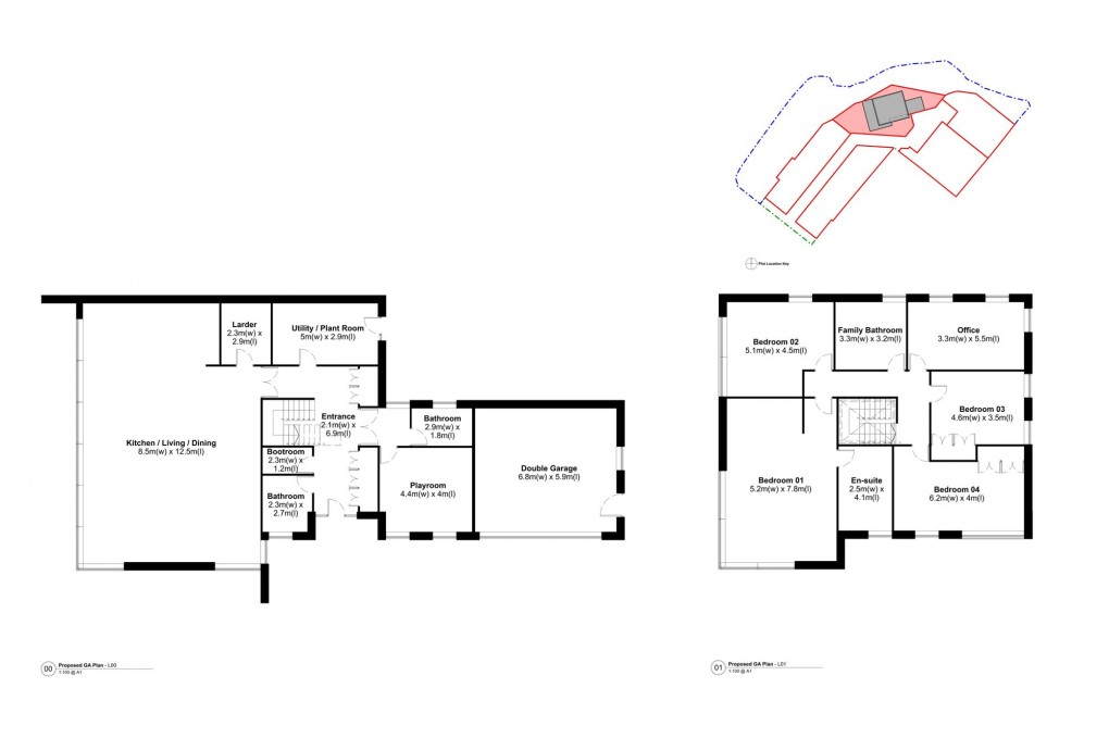 Floorplan for Woodland Avenue, Cranleigh, GU6