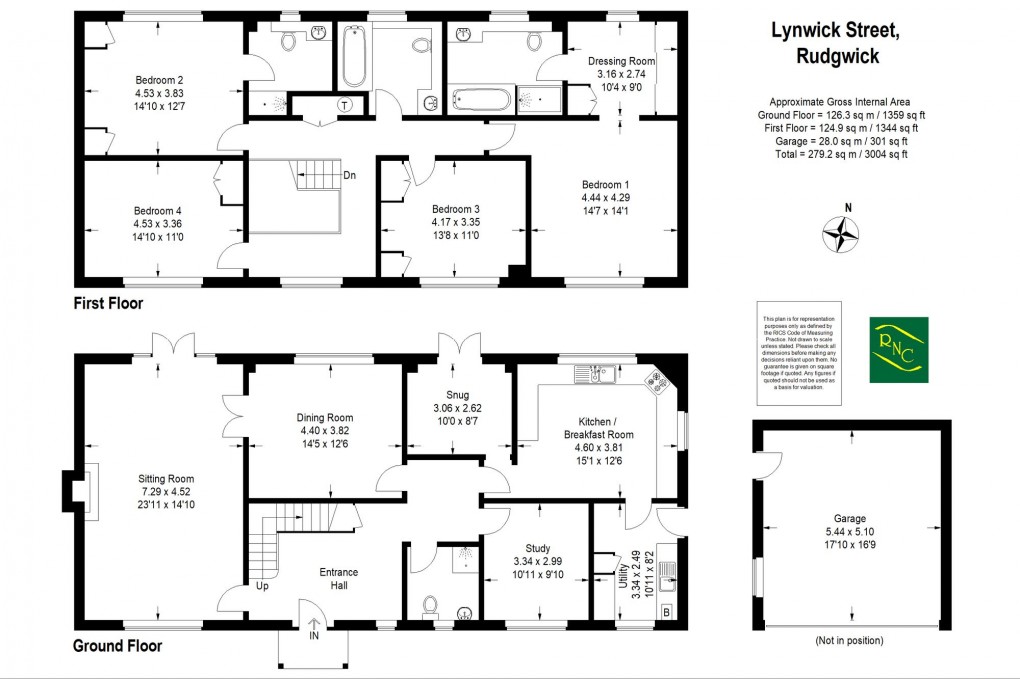 Floorplan for Lynwick Street, Rudgwick, RH12