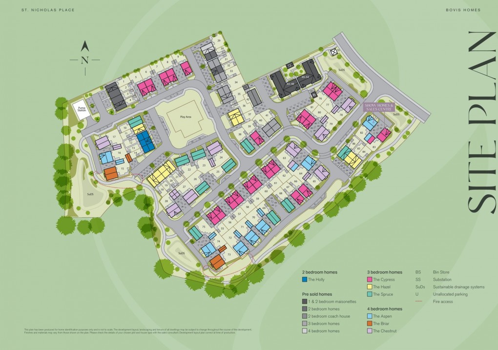 Floorplan for Lander Way - The Chestnut (Plot 78), Alfold, GU6