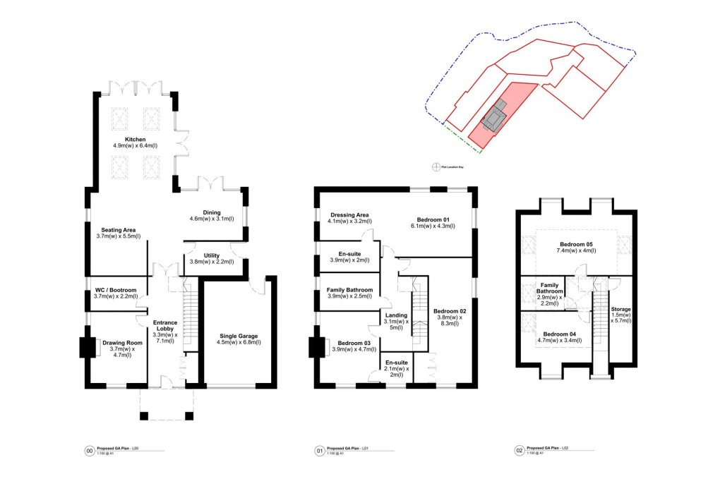 Floorplan for Woodland Avenue, Cranleigh, GU6